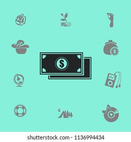 dollar banknote vector illustration
