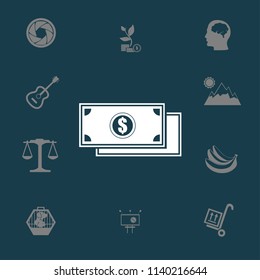 dollar banknote vector illustration