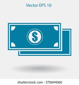 dollar banknote vector illustration