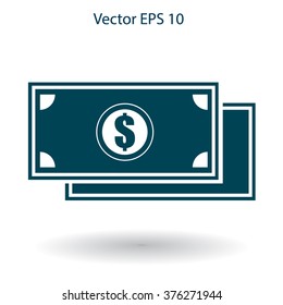 dollar banknote vector illustration