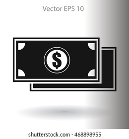 dollar banknote vector illustration