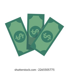 dollar banknotes. paper money vector illustration