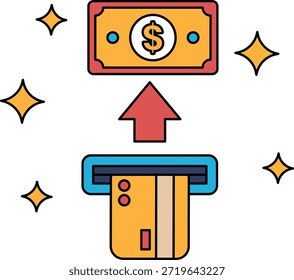 Se está introduciendo un billete de un dólar en una máquina. La máquina está etiquetada con un signo de dólar