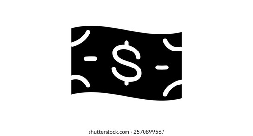 Dollar Bill Icon. Cash icon