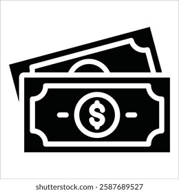 Dollar Bill Icon Element For Design