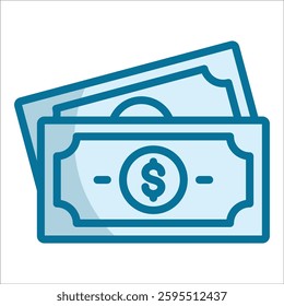 Dollar Bill Icon Element For Design