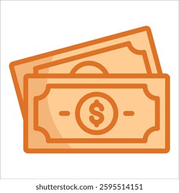 Dollar Bill Icon Element For Design