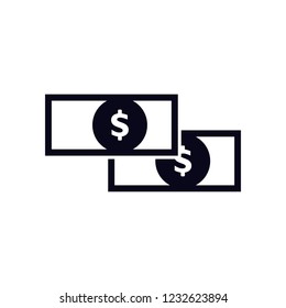 Dollar Bill Icon Logo