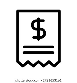 Ilustração do design do símbolo do vetor do símbolo da nota de dólar