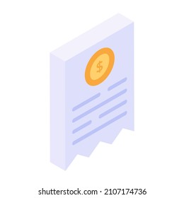 Icon-Design eines Dollars

