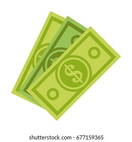 dollar bill money icon image 