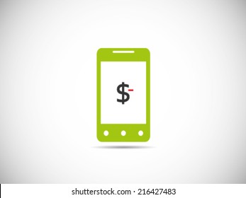 Dollar Bill Smart Phone