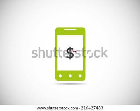 Dollar Bill Smart Phone