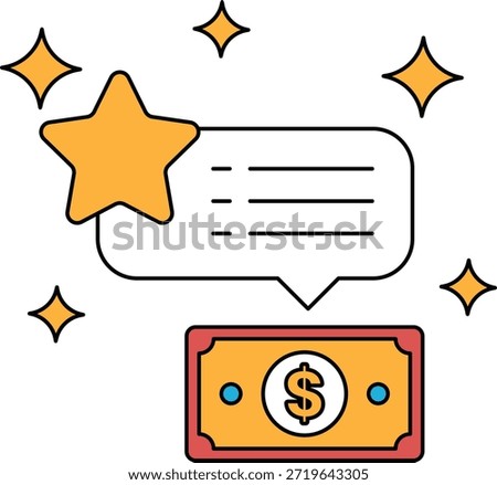 A dollar bill with a star and dollar sign. The star is on the left side of the bill. This image represents the value of money and the importance of recognizing and appreciating it