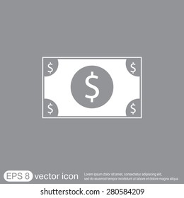 Dollar bill. symbol of money