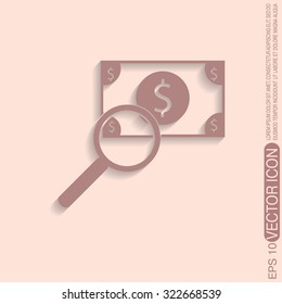 Dollar bill. symbol of money