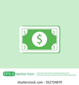 Dollar bill. symbol of money