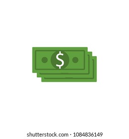 dollar bills colored icon. Element of bankings for mobile concept and web apps. Detailed dollar bills colored icon can be used for web and mobile. Premium icon on white background