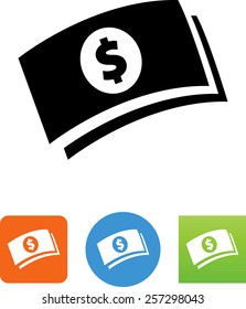 Dollar bills icon