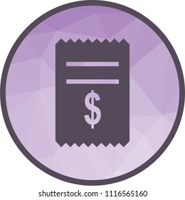 Dollar Bills ,reciept