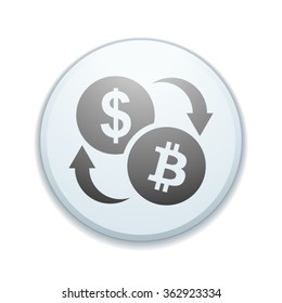 Dollar Bitcoin currency exchange