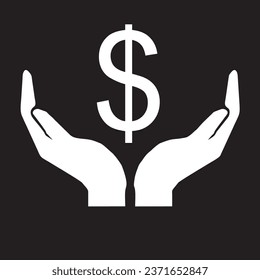 dollar black vector high quality files 