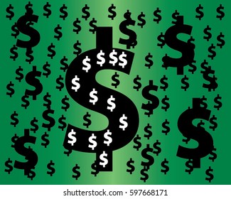 Dollar Business vector