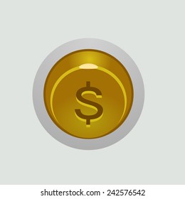 Dollar Button