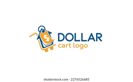 logotipo del dinero vectorial del carro del dólar