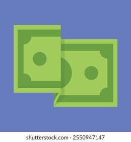 Dollar Cash icon vector. Dollar Money illustration. cash dollar bill icon. 