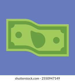 Dollar Cash icon vector. Dollar Money illustration. cash dollar bill icon.