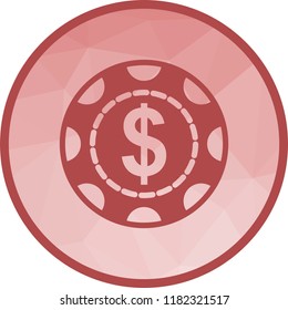 Dollar Chip Icon