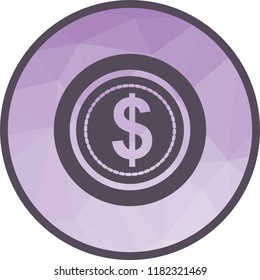 Dollar Coin Icon