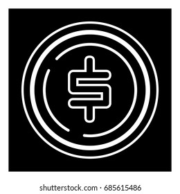 Dollar Coin  icon