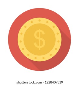 dollar  coin  money 