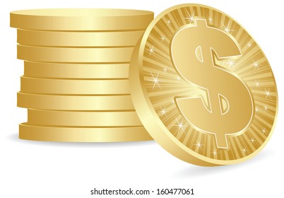 monedas en dólares