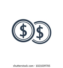 Dollar Coins Icon