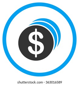 Dollar Coins Icon