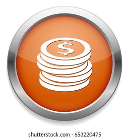 dollar coins icon