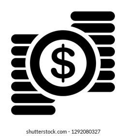 dollar coins money earning finance saving currency income profit 
