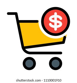 Dollar Currency Cart
