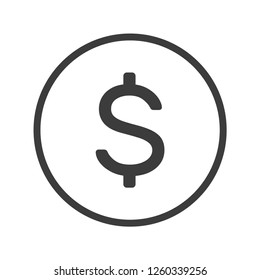 Dollar currency icon
