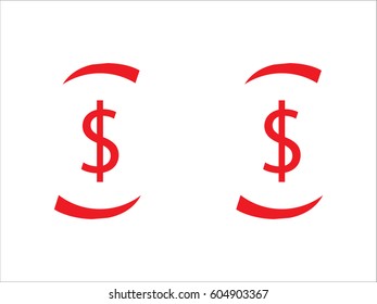 dollar, currency, icon, vector illustration eps10