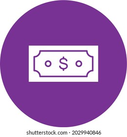 Dollar Currency icon vector image. Can also be used for Business Startup. Suitable for mobile apps, web apps and print media.