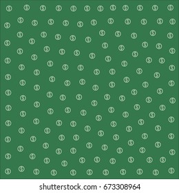 Dollar currency pattern illustration