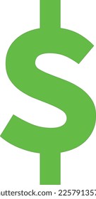 Dollar Currency Sign and Symbol Vector EPS10