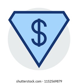 dollar. diamond money. 