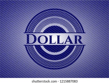 Dollar emblem with jean high quality background