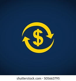 dollar exchange   icon 