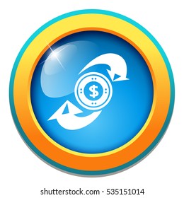 dollar exchange icon